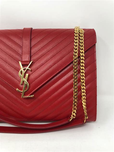 red and gold ysl bag|YSL shoulder bag sale.